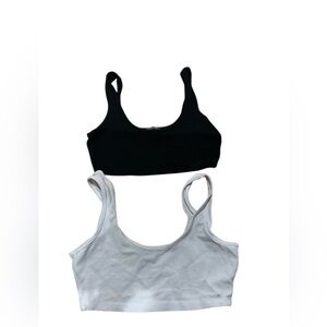 Black and White Crop Tops fashion nova